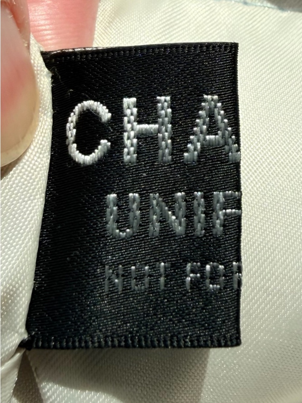 Chanel Exclusive Employee Shimmering Blue & White ‘CC’ Tote. NEW. Tag Attached - Picture 10 of 12